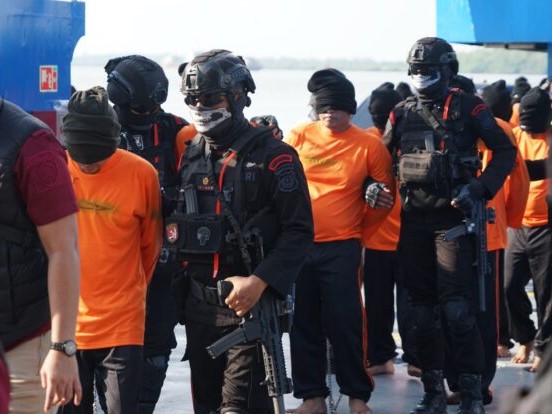 Cegah dan Berantas Peredaran Narkoba, 64 Narapidana Risiko Tinggi Dipindahkan ke Nusakambangan